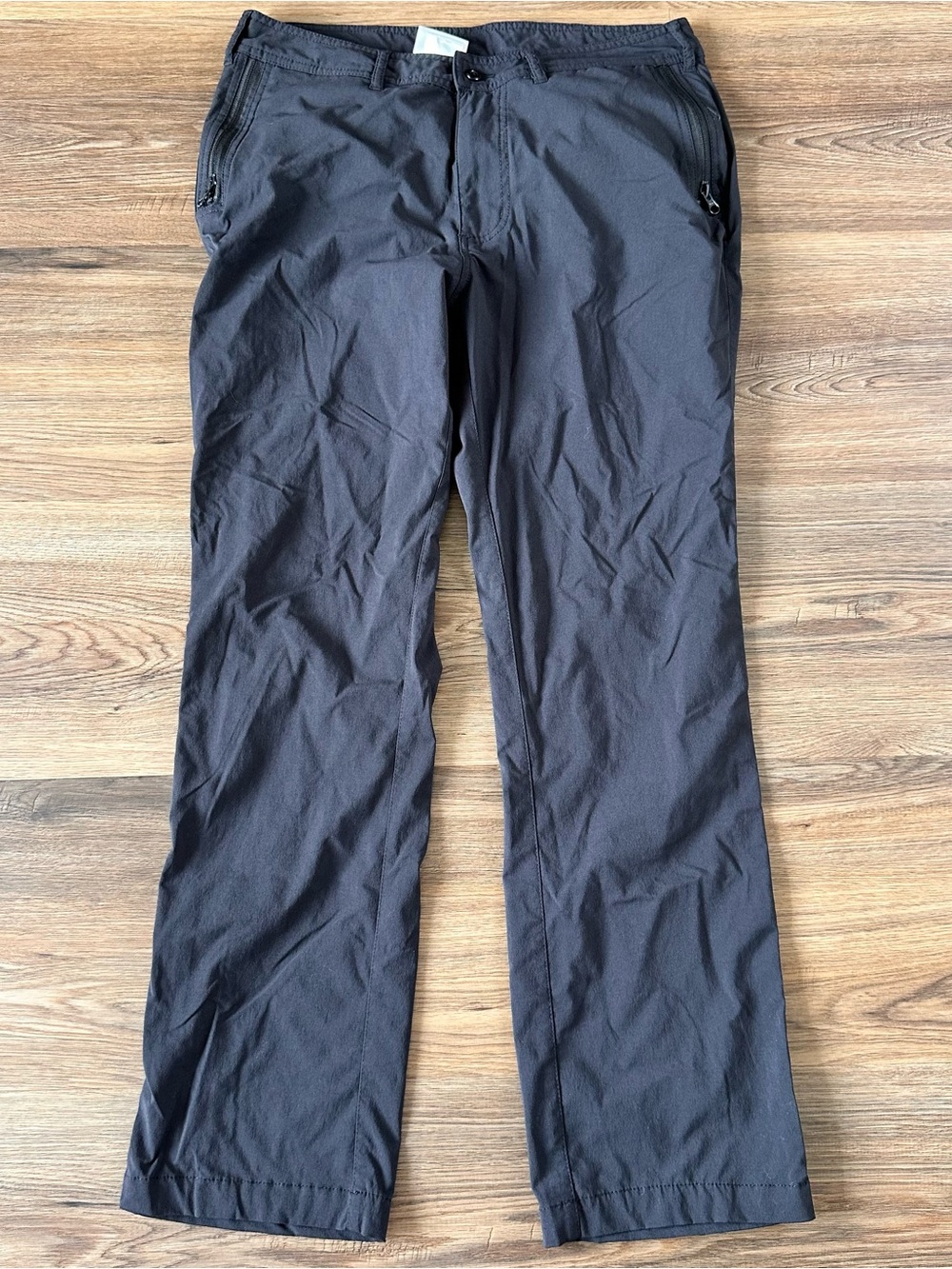 Clothing Arts Pants Womens 8P 31x29 Black Nylon PCubed Pickpocket Proof Travel